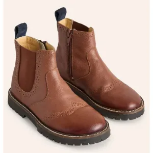 Boden Leather Chelsea Boots Tan Girls  Size: 29 US 11- 11.5