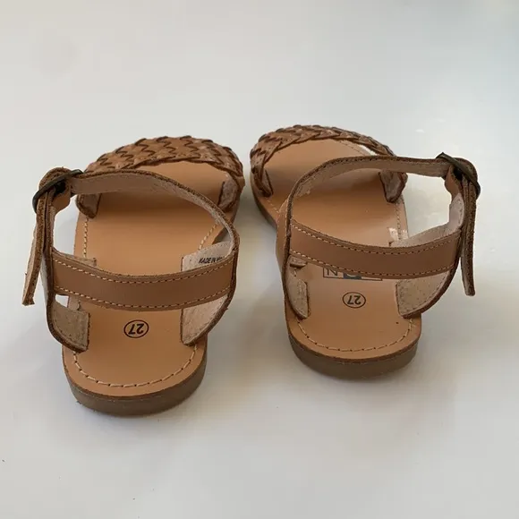 BONTON Braided Claire Sandals 27EU VGUC
