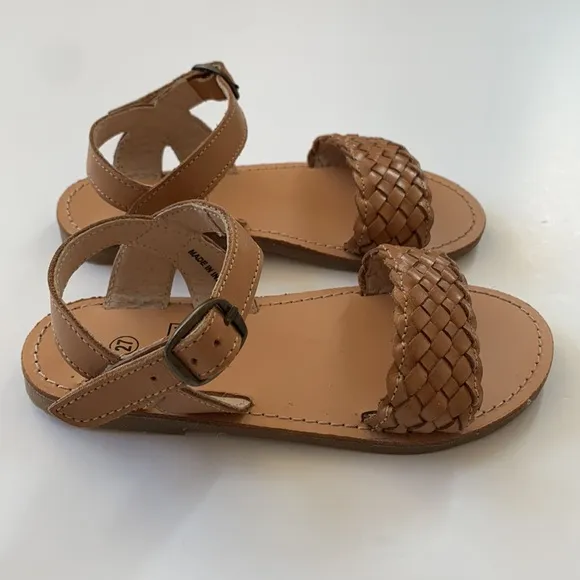BONTON Braided Claire Sandals 27EU VGUC