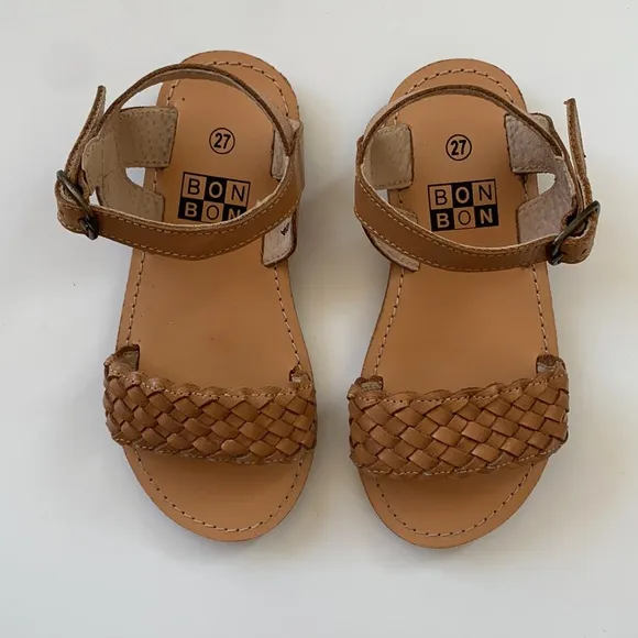 BONTON Braided Claire Sandals 27EU VGUC