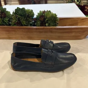 Born Andes Driving shoes loafers blue leather men’s size 10.5 EUC