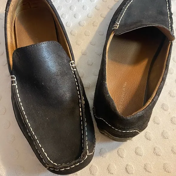 BOSTONIAN Dark Brown Driving Slip-on Loafer