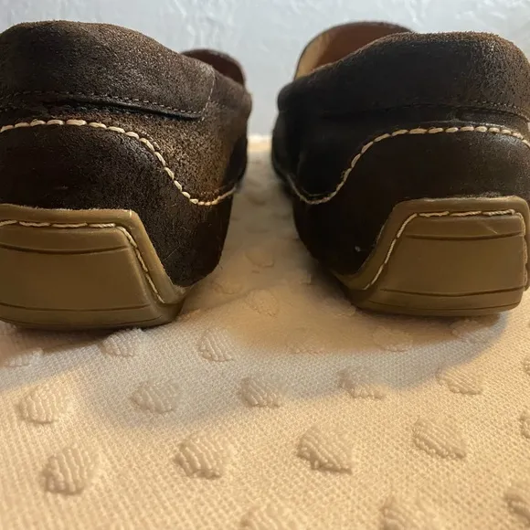 BOSTONIAN Dark Brown Driving Slip-on Loafer