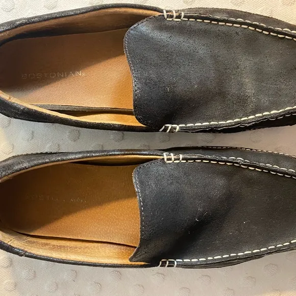 BOSTONIAN Dark Brown Driving Slip-on Loafer