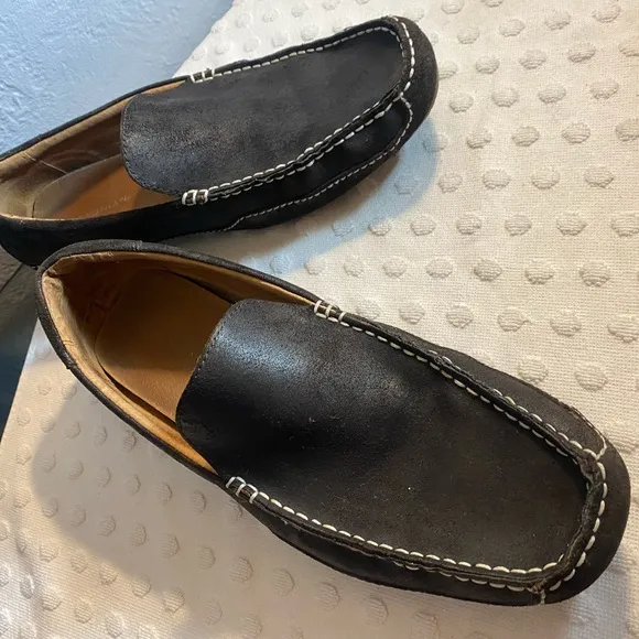 BOSTONIAN Dark Brown Driving Slip-on Loafer