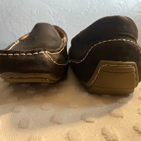 BOSTONIAN Dark Brown Driving Slip-on Loafer