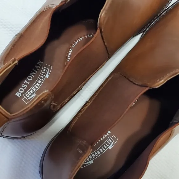 Bostonian Nantasket High Chelsea Leather Boots Size 12 NEW in Box