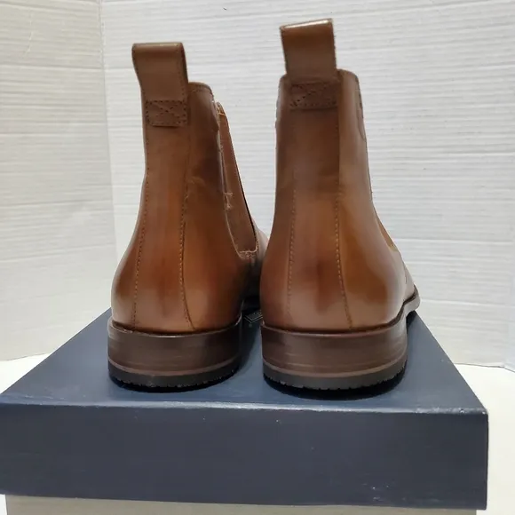 Bostonian Nantasket High Chelsea Leather Boots Size 12 NEW in Box