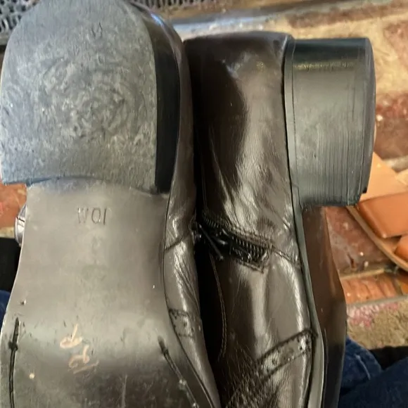 Botany 500 Patent Leather Chelsea Boots