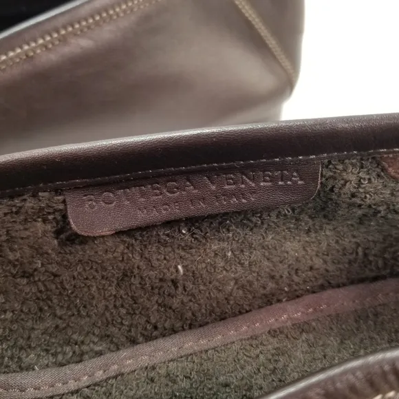 Bottega Veneta Men's Brown Leather Woven Loafers size 11½