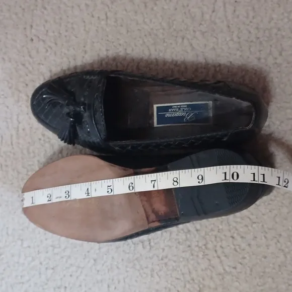 Bragano By Cole Haan Woven Tassle Loafers