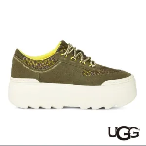 BRAND NEW UGG MARIN MEGA LACE HERITAGE BRAID PLATFORM SNEAKERS
