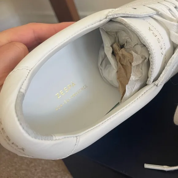 BRAND NEW Zespa white platform sneakers size EU 39 / US 8