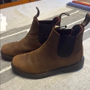 Brown Kids Chelsea Boots Blundstone