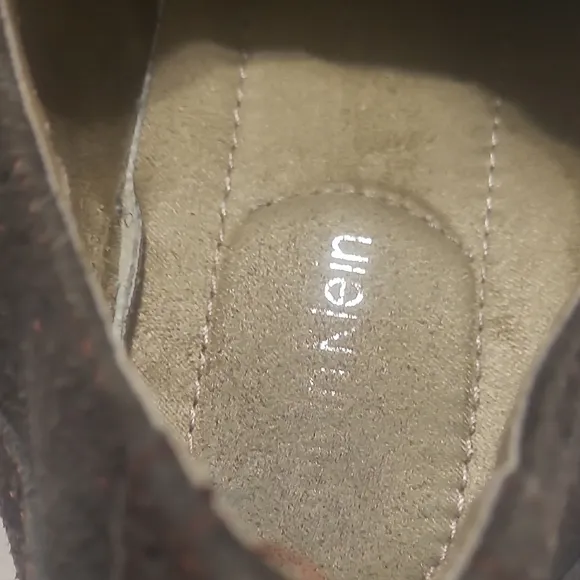Brown Suede Flats with Rounded Toe
