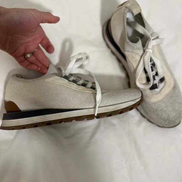 Brunello Cucinelli Low top Beaded Sneakers 8