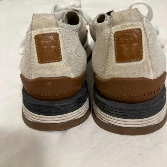Brunello Cucinelli Low top Beaded Sneakers 8