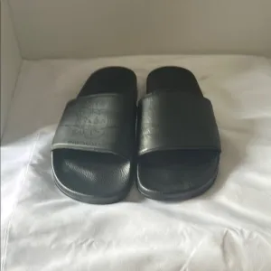 Bruno Magli Black Minimalist Sandals