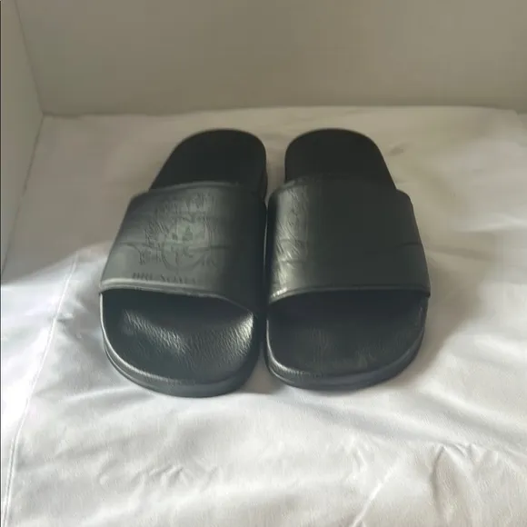 Bruno Magli Black Minimalist Sandals