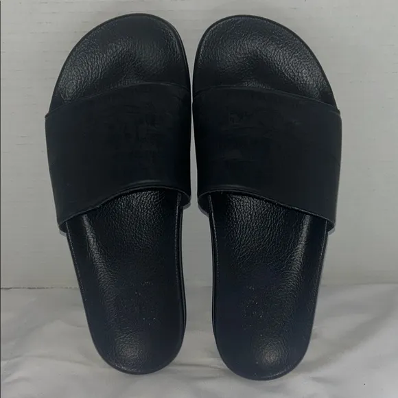Bruno Magli Black Minimalist Sandals