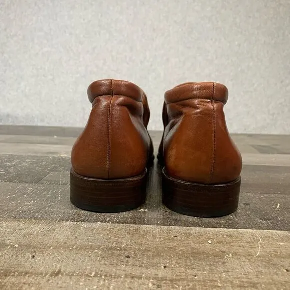 Bruno Magli Men’s Size 10.5 Chelsea Ankle Dress Loafer Boots Brown Leather