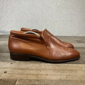 Bruno Magli Men’s Size 10.5 Chelsea Ankle Dress Loafer Boots Brown Leather