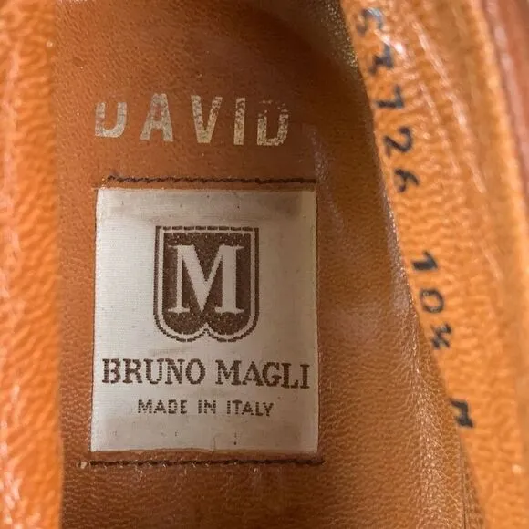 Bruno Magli Men’s Size 10.5 Chelsea Ankle Dress Loafer Boots Brown Leather