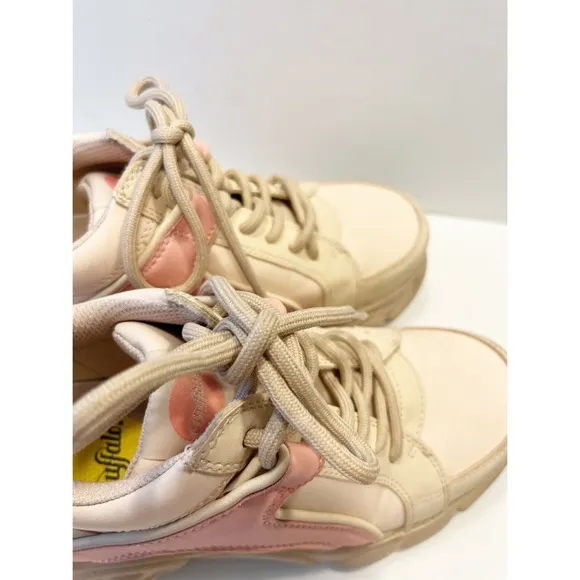 Buffalo CDL Corbin Vegan Platform Sneakers in Pink