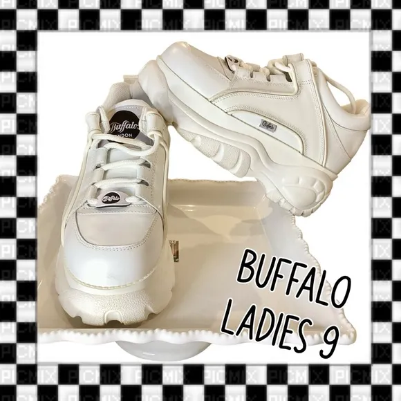 Buffalo Platform Sneakers Size 9