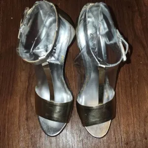 Bumper Mixed Metallic Sandal