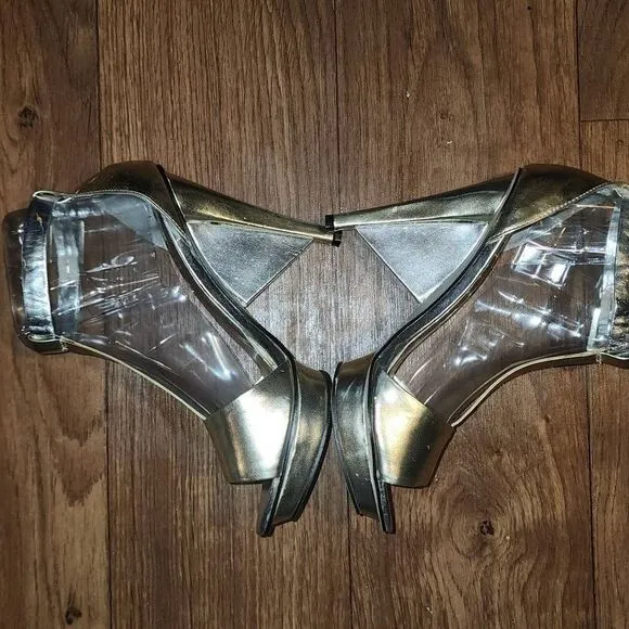 Bumper Mixed Metallic Sandal