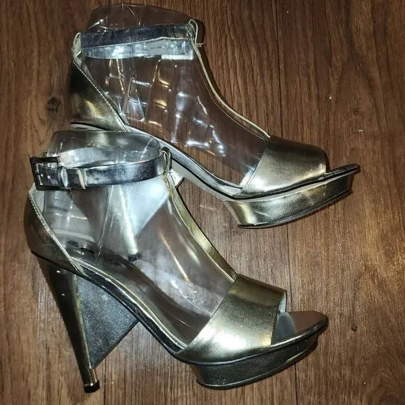 Bumper Mixed Metallic Sandal