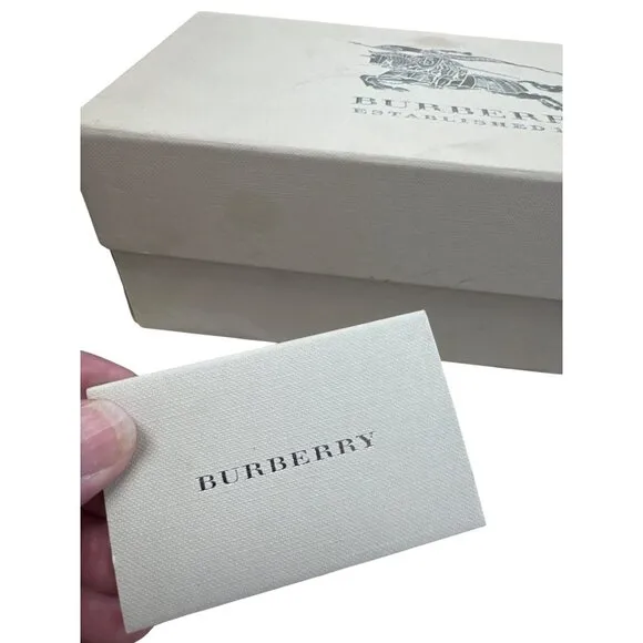 Burberry Brit Womens Plaid Brown Canvas Espadrille Flats Size 38 SKU 8264