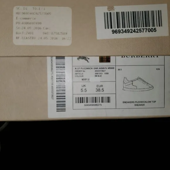 Burberry Pledwick Low-top sneakers