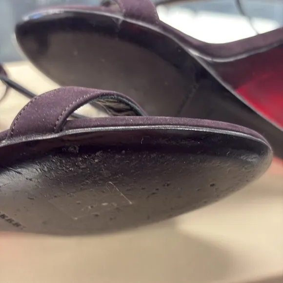 Burberry Suede Sandals