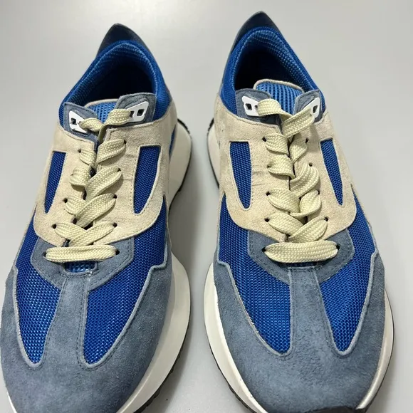 Buscemi Bold Runner Low-Top Sneakers Blue Men’s EU 45/US 12 $538