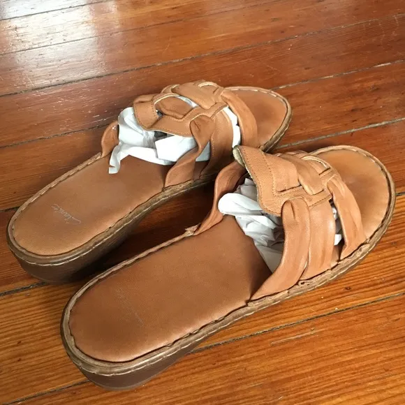 Buttery Leather Greece Italian Slip On Sandals