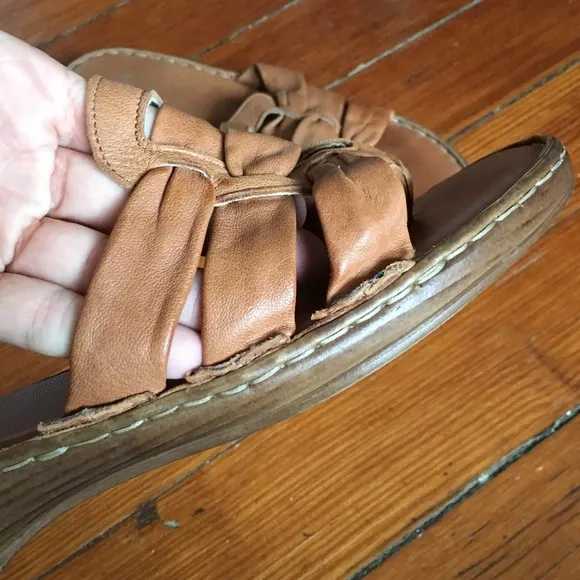 Buttery Leather Greece Italian Slip On Sandals