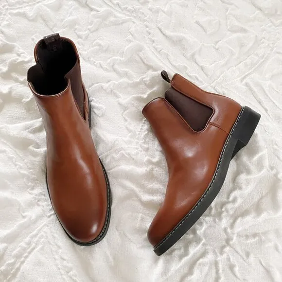 Calvin Klein Men's Fenwick Pull On Chelsea Boots Size 8