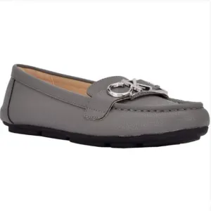 Calvin Klein - Women's Logan Gray Flats - Size 6 M