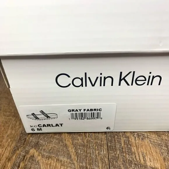 Calvin Klein Carlat Sandals Size 6