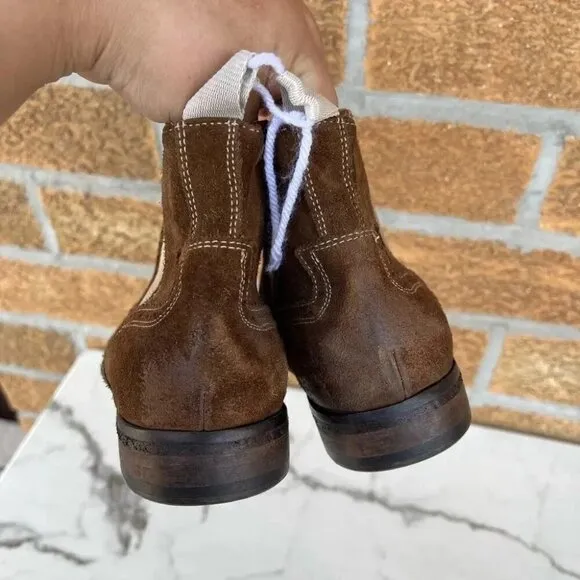 Calzoleria Toscana Wingtip chelsea boots 8.5