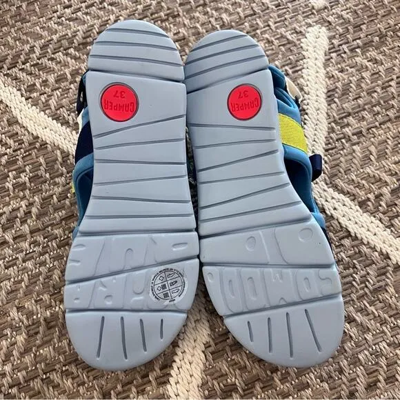 Camper Orgua Twins touch-strap sandals