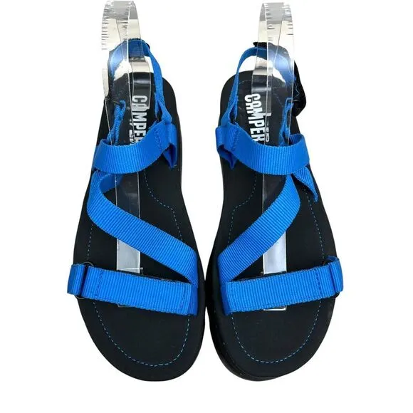 'Camper Oruga Platform Sandal Chunky Sole Strappy Blue Black Size EUR‎ 41 US11