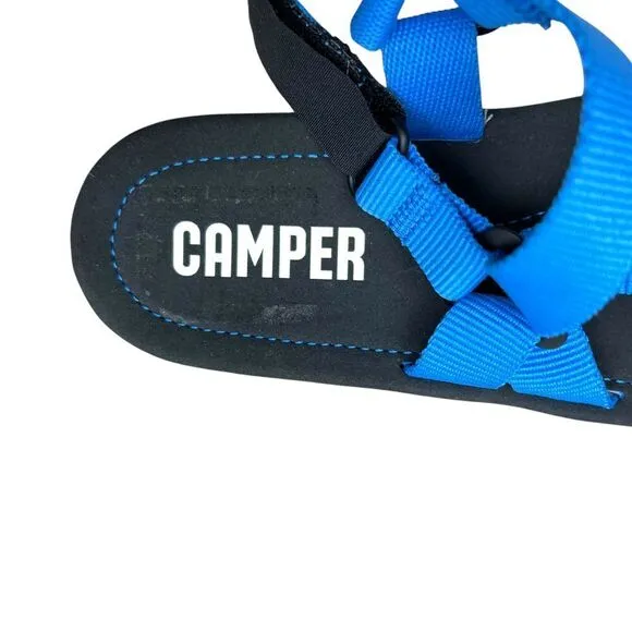 'Camper Oruga Platform Sandal Chunky Sole Strappy Blue Black Size EUR‎ 41 US11