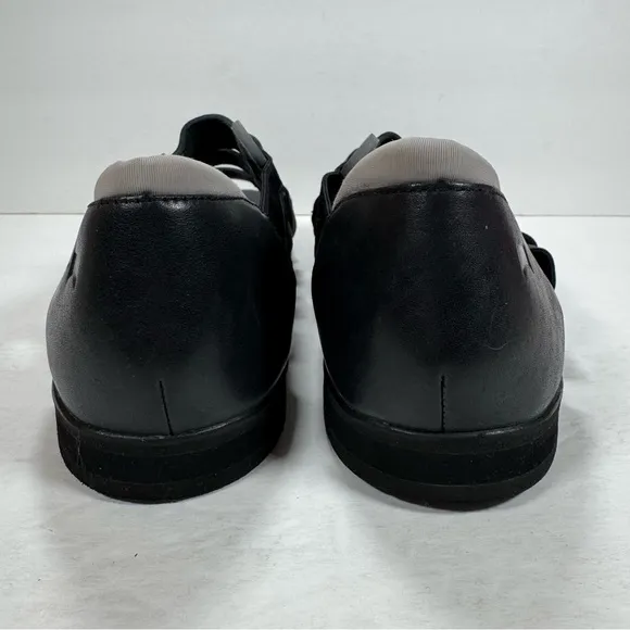 Camper Spray Black Smooth Leather Strappy Sandals Men Size 11
