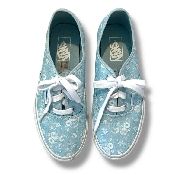 Cans platform floral sneakers size 7.5