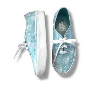 Cans platform floral sneakers size 7.5