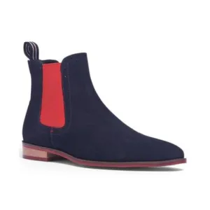 Carlos by Carlos Santana Men's Mantra Chelsea Boots - Deep Blue Size 7.5