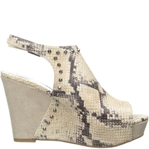 Carlos Santana Marcia City Womens Natural Sandals